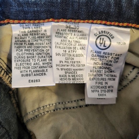 Bulmark Men's Relaxed Fit Denim Jeans, Size 38 - Picture 6 of 8